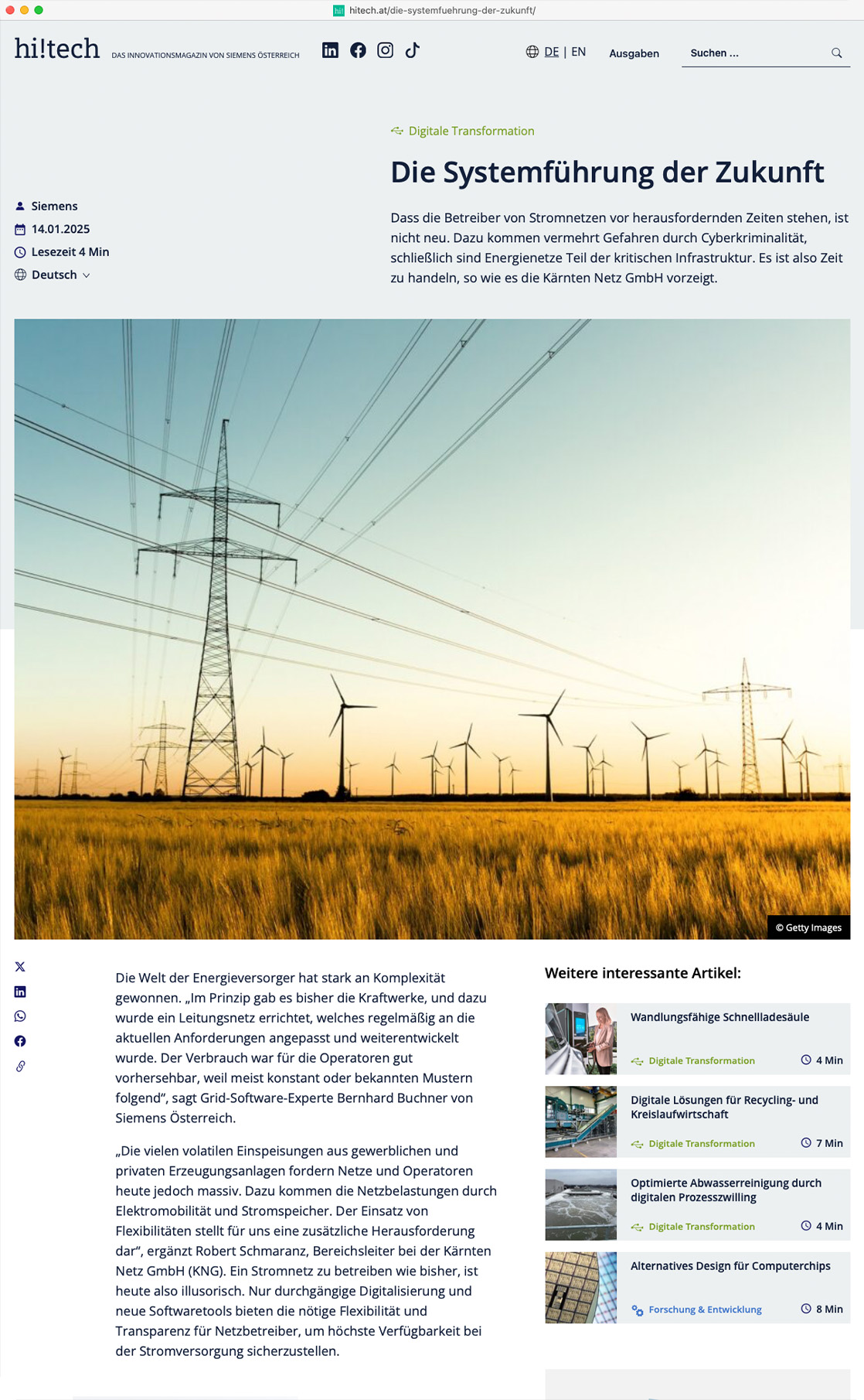 hi!tech – Innovation, Now with a Smarter CMS